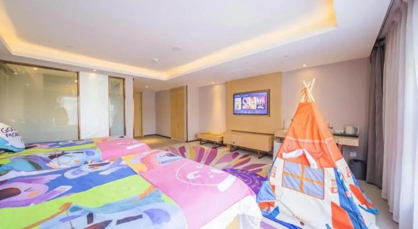 Bed in Lavande Hotel Wuhan Houhu Avenue Xingye Road