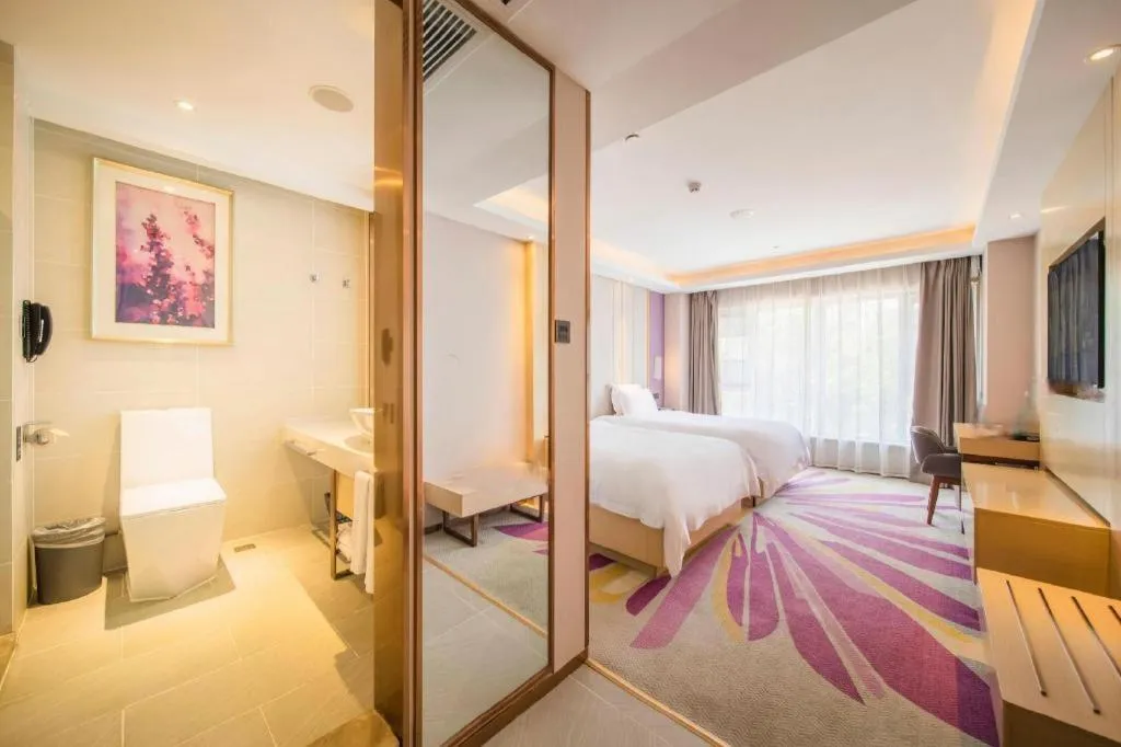 Bed in Lavande Hotel Wuhan Houhu Avenue Xingye Road