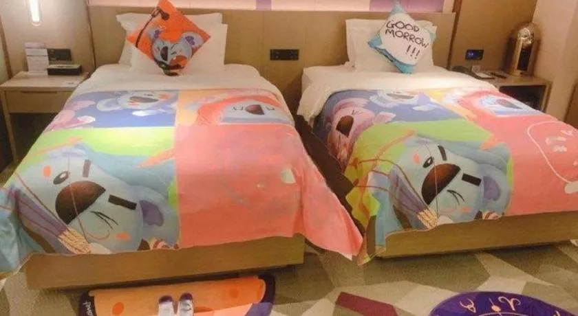 Bed in Lavande Hotel Wuhan Houhu Avenue Xingye Road