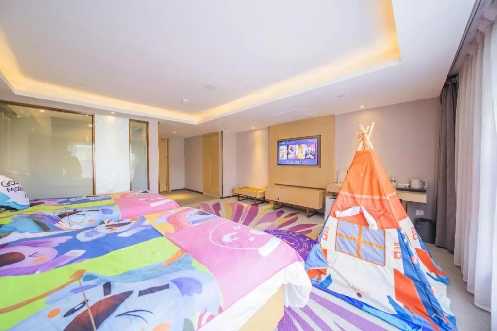 Bed in Lavande Hotel Wuhan Houhu Avenue Xingye Road