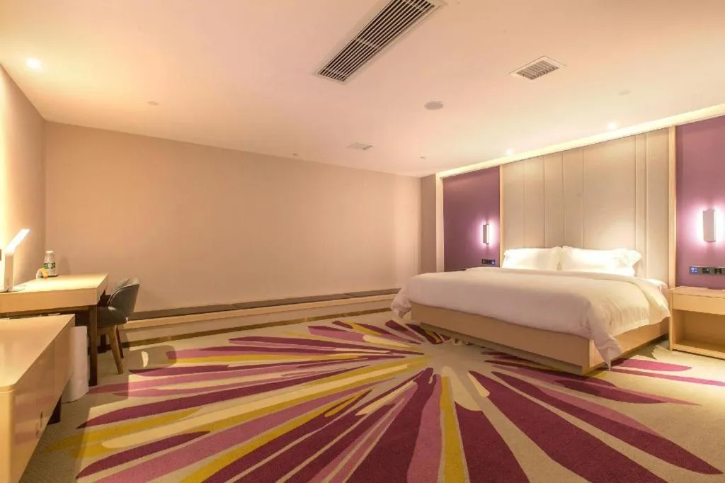 Bed in Lavande Hotel Wuhan Houhu Avenue Xingye Road