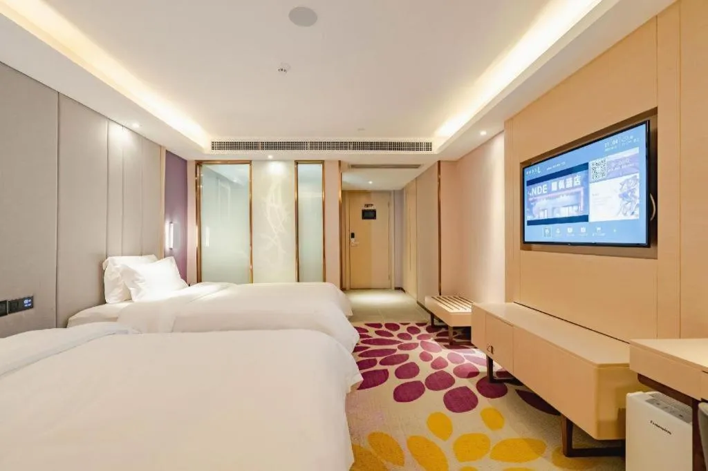 Bed in Lavande Hotel Wuhan Houhu Avenue Xingye Road
