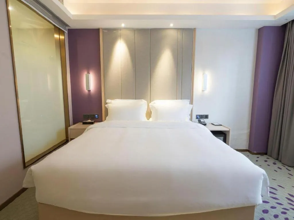 Bed in Lavande Hotel Wuhan Houhu Avenue Xingye Road