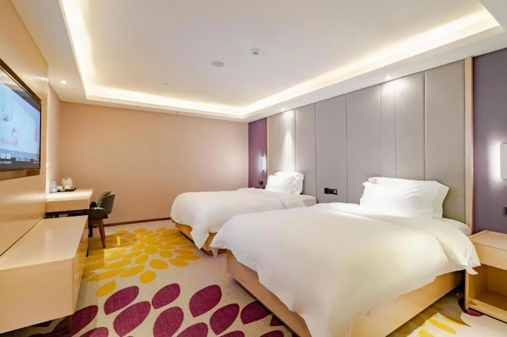 Bed in Lavande Hotel Wuhan Houhu Avenue Xingye Road