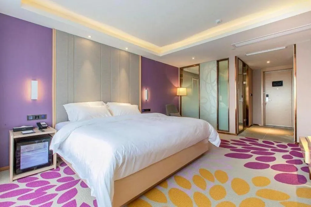 Bed in Lavande Hotel Wuhan Houhu Avenue Xingye Road