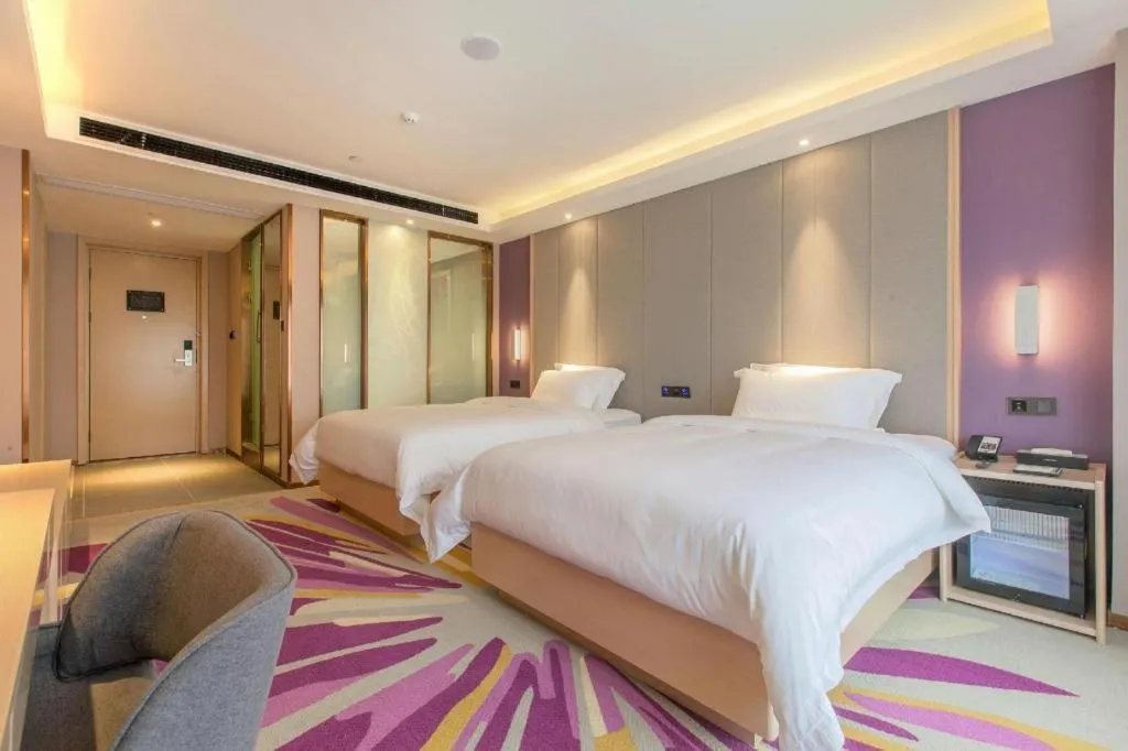 Bed in Lavande Hotel Wuhan Houhu Avenue Xingye Road
