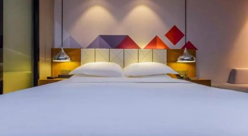 Bed in Borrman Hotel Guangzhou Quzhuang Metro Station