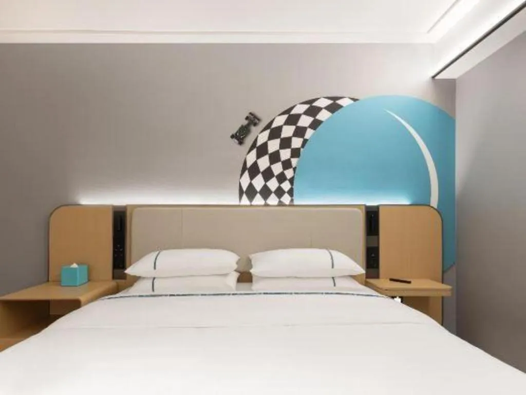 Bed in City Comfort Inn Wuhan Han'Nan Pedestrian Street