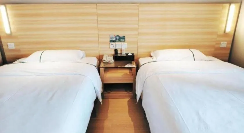 Bed in City Comfort Inn Wuhan Han'Nan Pedestrian Street