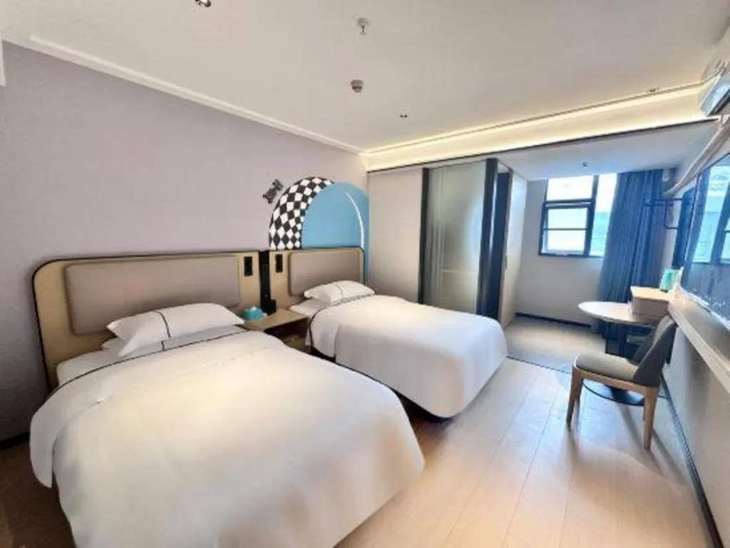 Bed in City Comfort Inn Wuhan Han'Nan Pedestrian Street
