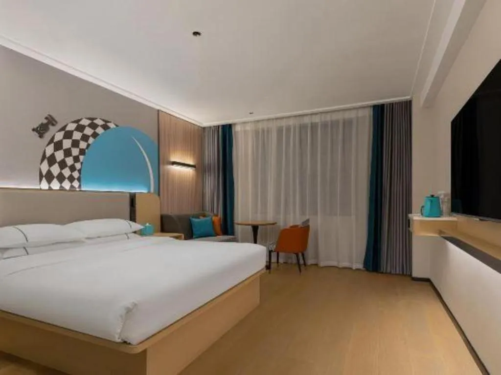 Bed in City Comfort Inn Wuhan Han'Nan Pedestrian Street