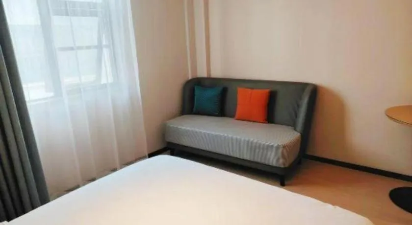 Bed in City Comfort Inn Wuhan Han'Nan Pedestrian Street