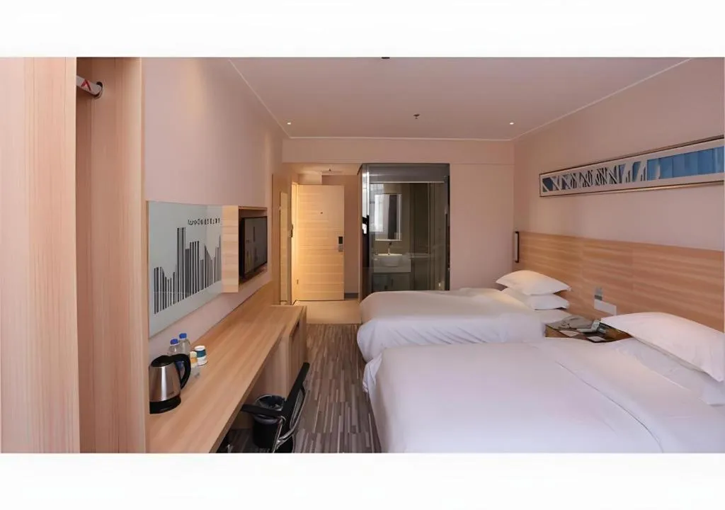 Bed in City Comfort Inn Wuhan Han'Nan Pedestrian Street