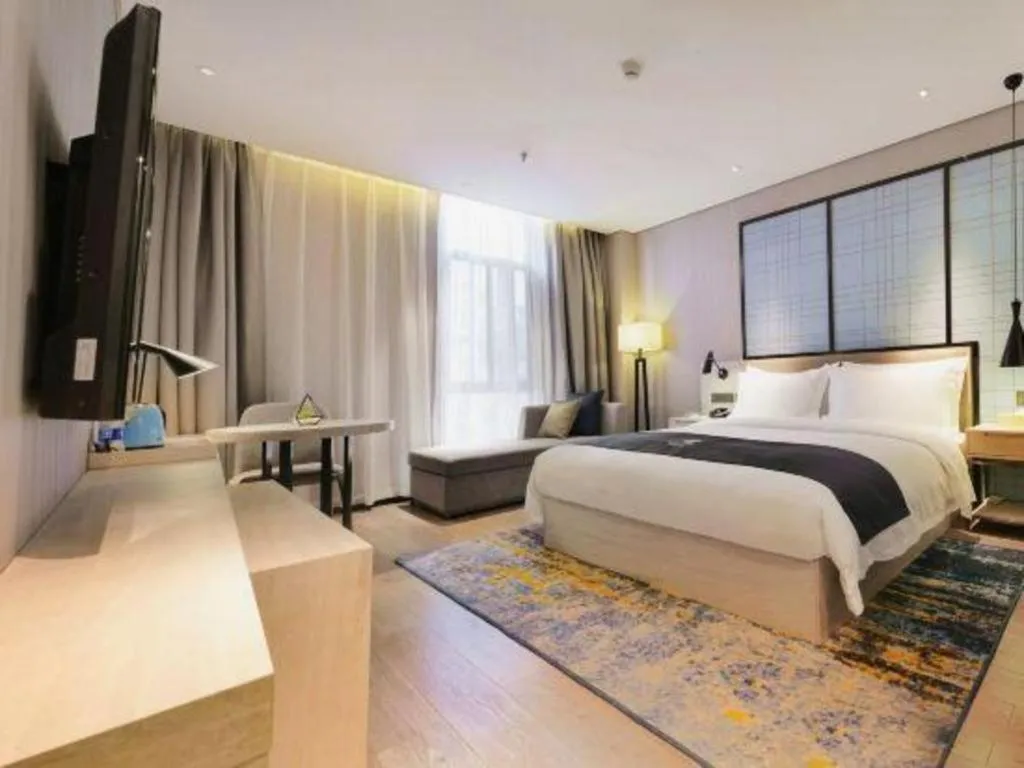 Bed in Echarm Hotel Kunming High-tech Zone Economic Management College