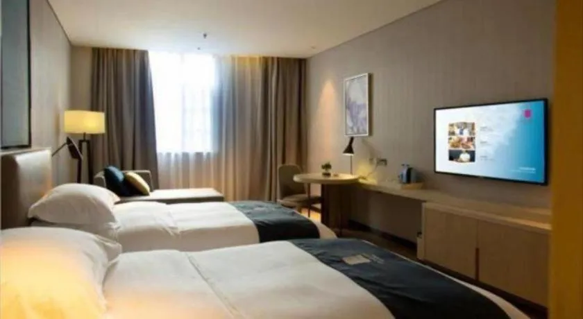 Bed in Echarm Hotel Kunming High-tech Zone Economic Management College