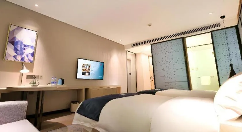 Bed in Echarm Hotel Kunming High-tech Zone Economic Management College