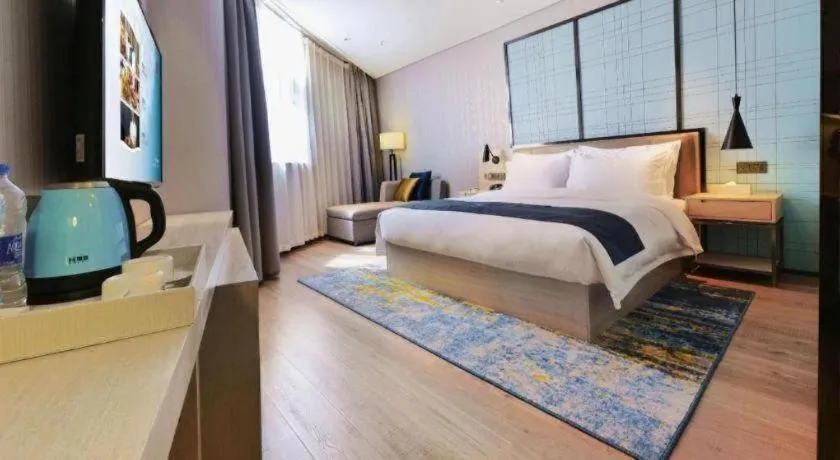 Bed in Echarm Hotel Kunming High-tech Zone Economic Management College