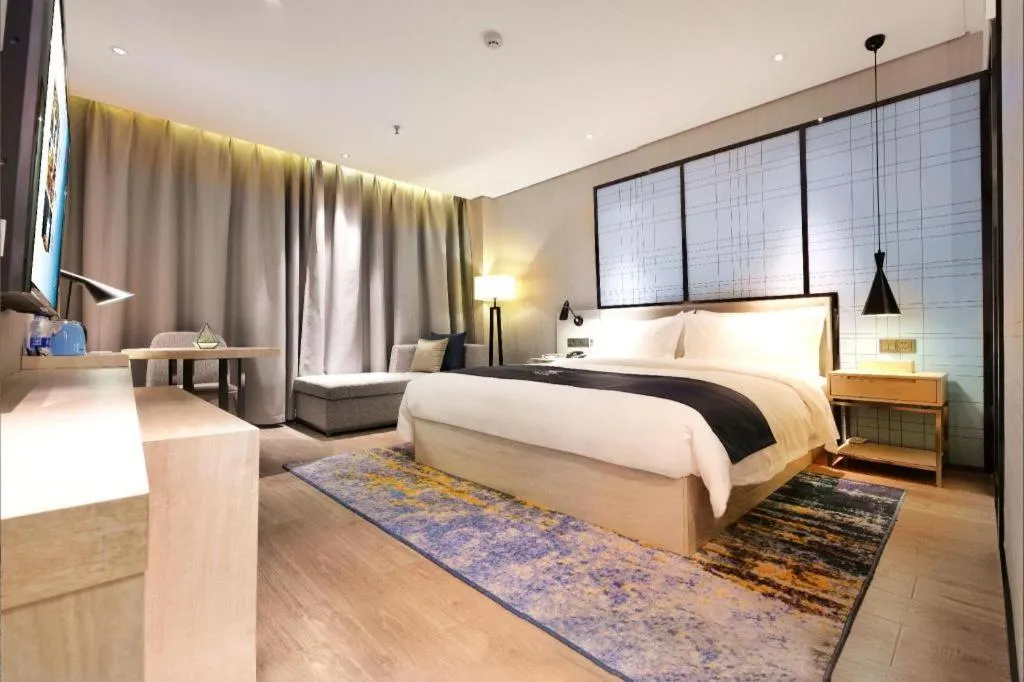 Bed in Echarm Hotel Kunming High-tech Zone Economic Management College