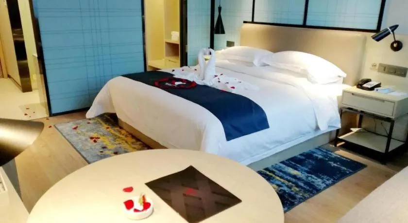 Bed in Echarm Hotel Kunming High-tech Zone Economic Management College