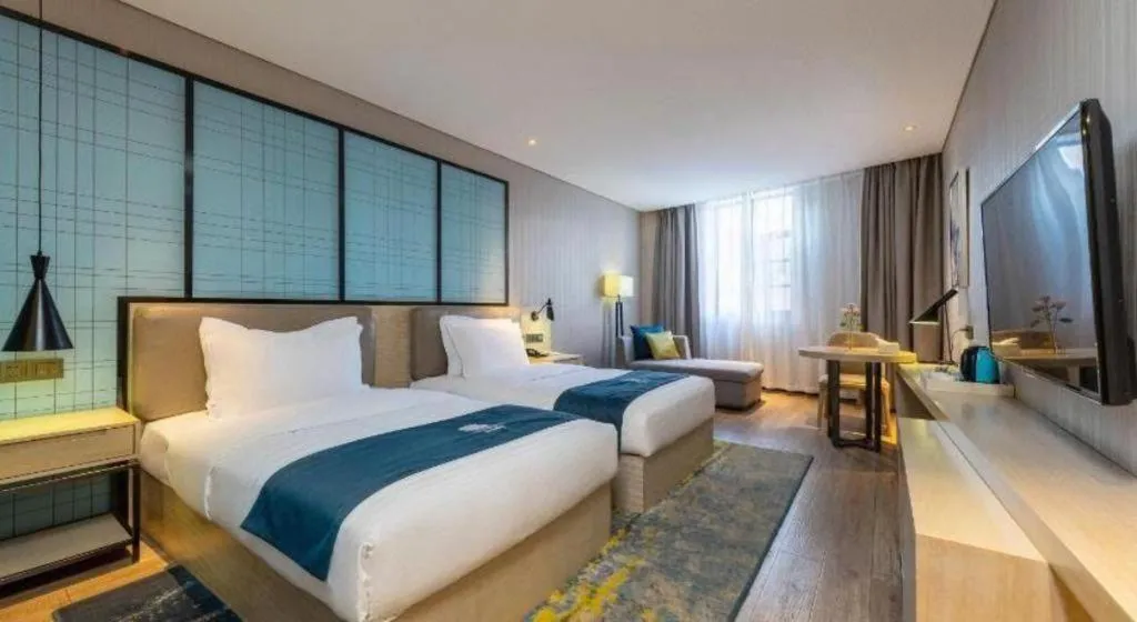 Bed in Echarm Hotel Kunming High-tech Zone Economic Management College