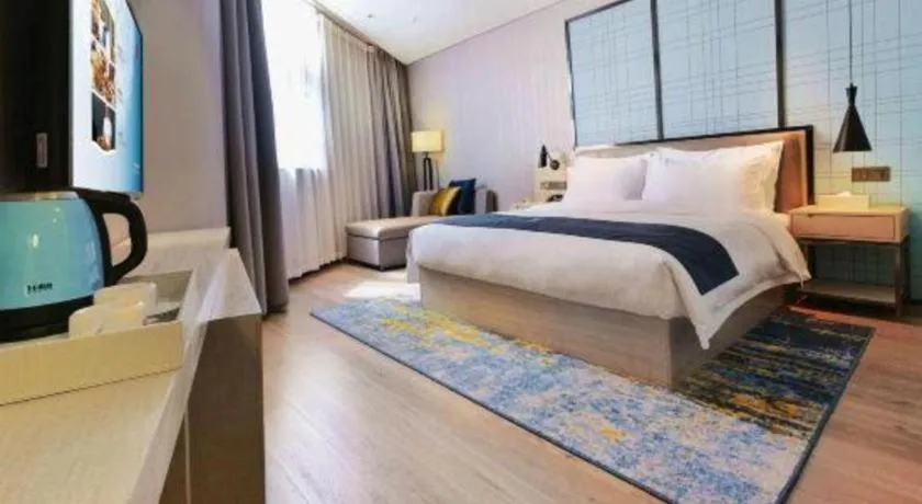 Bed in Echarm Hotel Kunming High-tech Zone Economic Management College