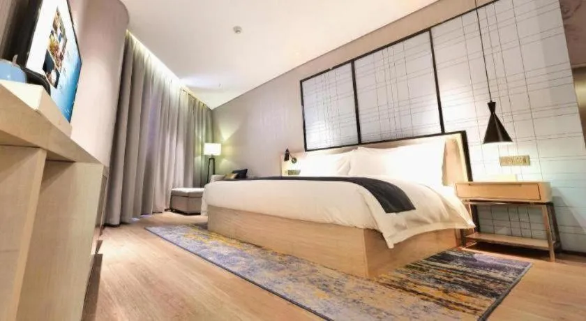 Bed in Echarm Hotel Kunming High-tech Zone Economic Management College