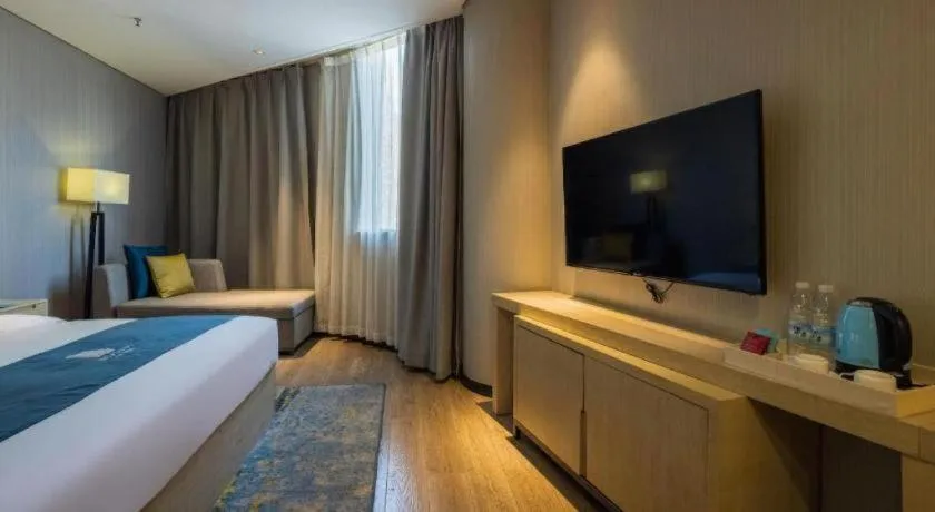 Bed in Echarm Hotel Kunming High-tech Zone Economic Management College