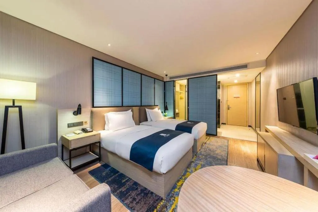 Bed in Echarm Hotel Kunming High-tech Zone Economic Management College