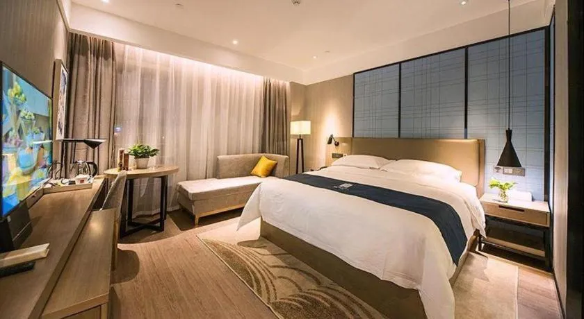 Bed in Echarm Hotel Kunming High-tech Zone Economic Management College