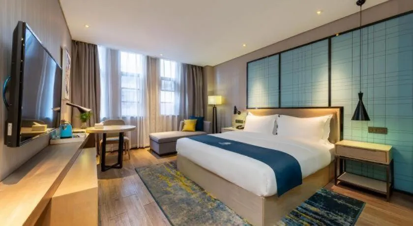 Bed in Echarm Hotel Kunming High-tech Zone Economic Management College