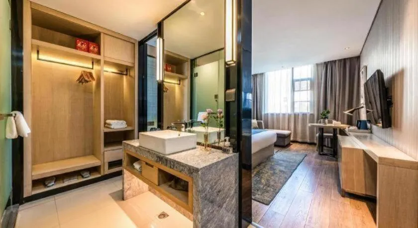 Bed in Echarm Hotel Kunming High-tech Zone Economic Management College