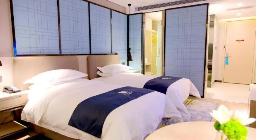 Bed in Echarm Hotel Kunming High-tech Zone Economic Management College