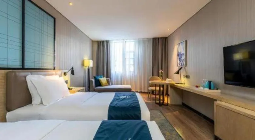 Bed in Echarm Hotel Kunming High-tech Zone Economic Management College