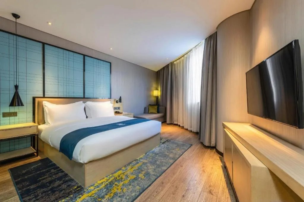 Bed in Echarm Hotel Kunming High-tech Zone Economic Management College