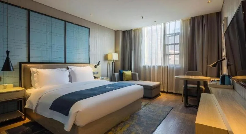 Bed in Echarm Hotel Kunming High-tech Zone Economic Management College