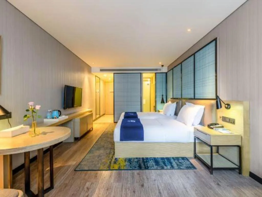 Bed in Echarm Hotel Kunming High-tech Zone Economic Management College