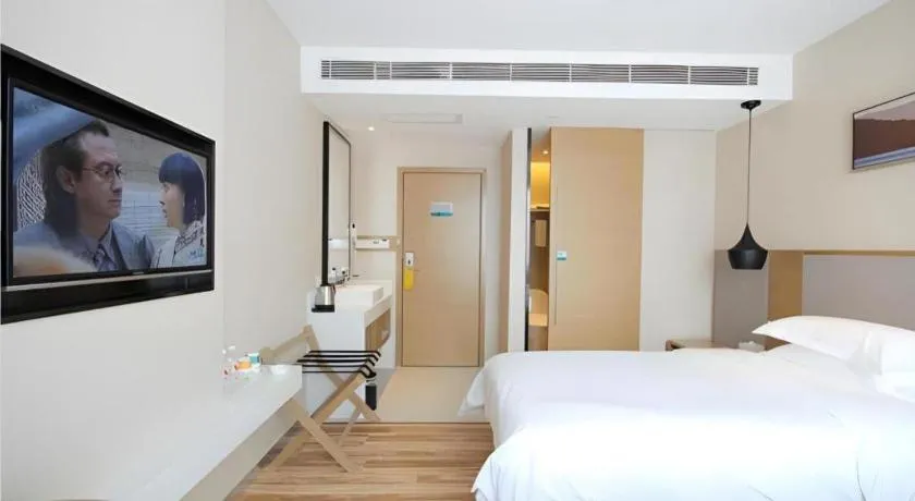 Bed in City Comfort Inn Wuhan Xudong Street Wangjiadun Metro Station
