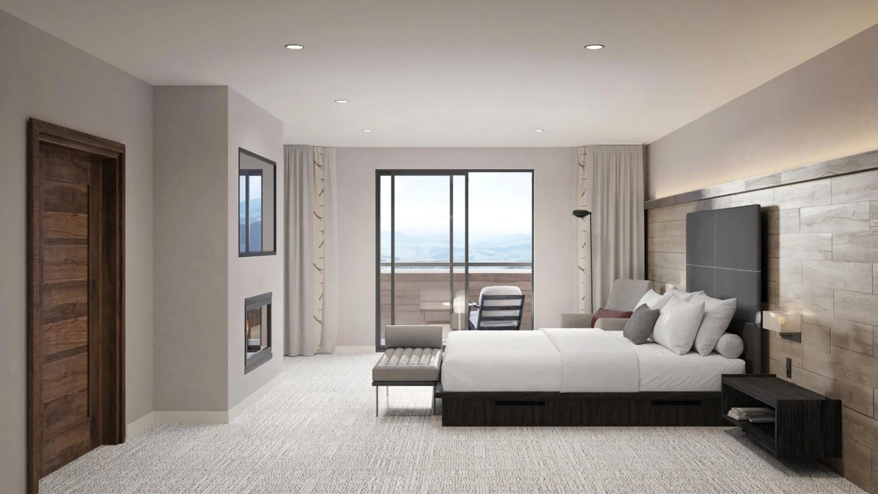 Bed in Hotel Jackson