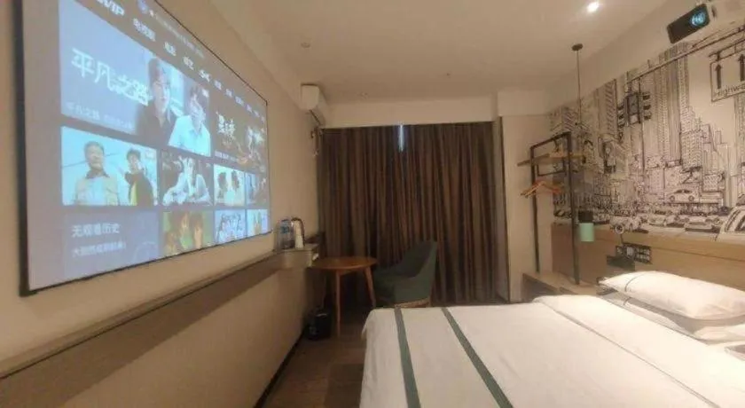 Bed in City Comfort Inn Guangzhou Shisanhang Shachong Metro Station