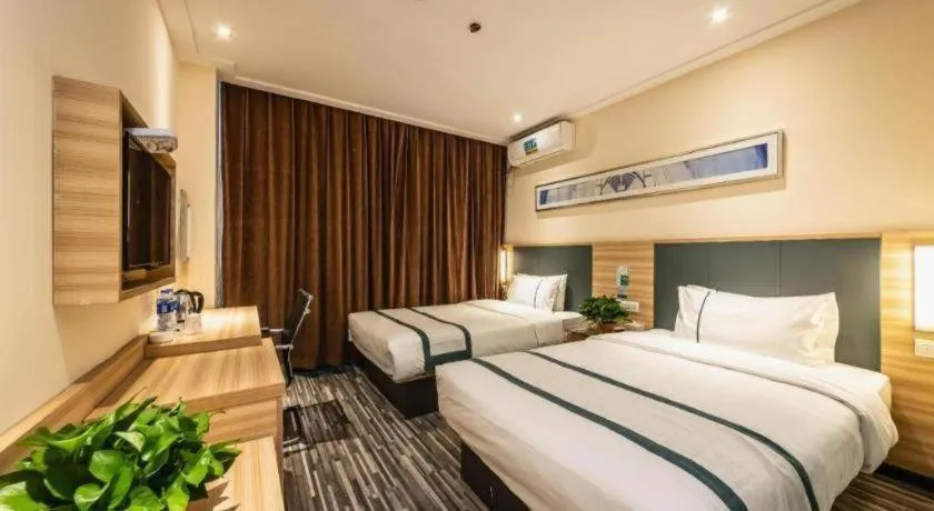 Bed in City Comfort Inn Zhengzhou Railway Station Erqi Square