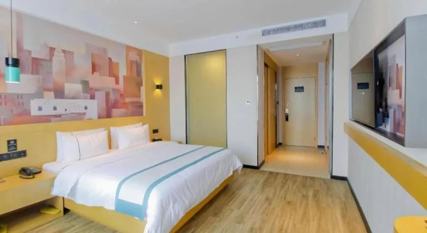 Bed in City Comfort Inn Hefei Wulimiao Feihe Road