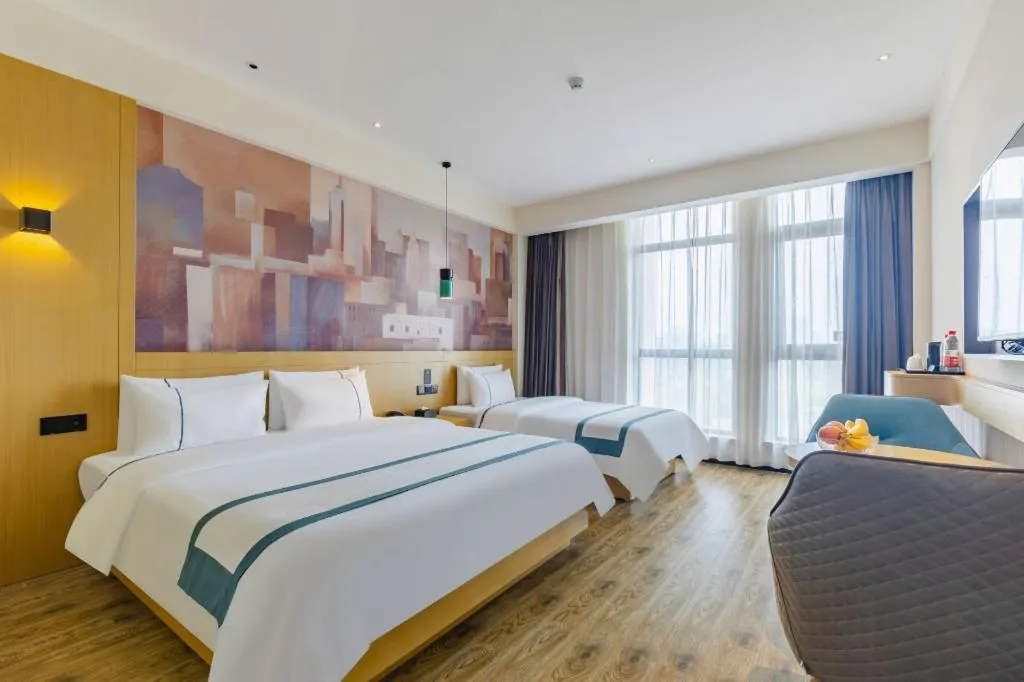 Bed in City Comfort Inn Hefei Wulimiao Feihe Road