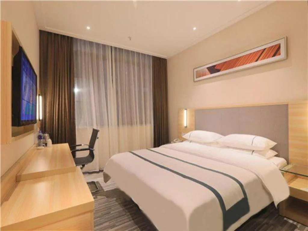 Bed in City Comfort Inn Zhongshan Nanqu Subdistrict Yong'an Square
