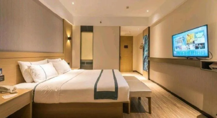 Bed in City Comfort Inn Haikou Zhongjie Road Walking Street