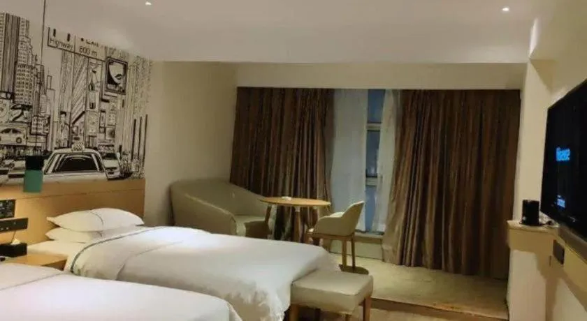 Bed in City Comfort Inn Haikou Zhongjie Road Walking Street