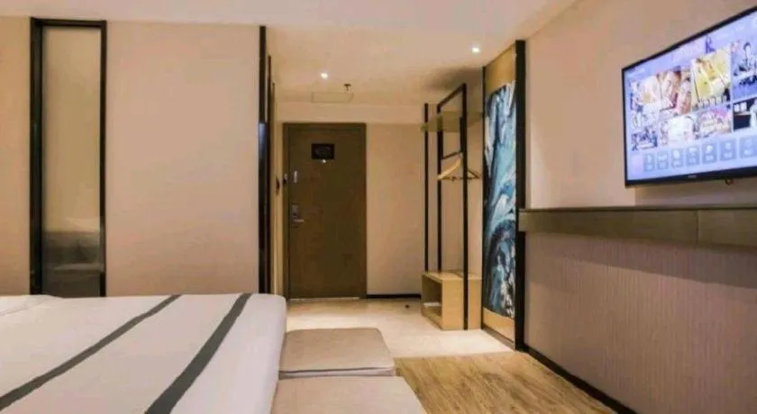 Bed in City Comfort Inn Haikou Zhongjie Road Walking Street