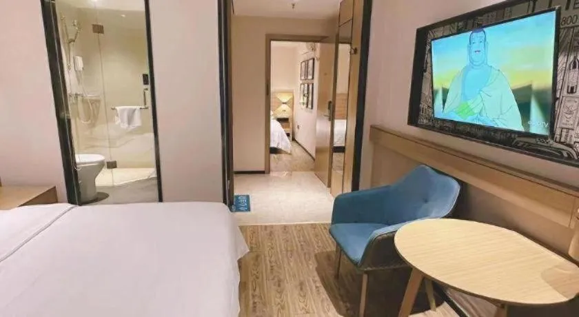 Bed in City Comfort Inn Wuhan Huanghe Tower Shouyi Metro Station