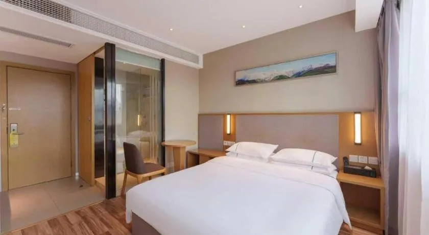 Bed in City Comfort Inn Wuhan Central China Normal University Dahuquan Metro Station