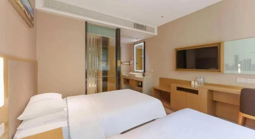 Bed in City Comfort Inn Wuhan Central China Normal University Dahuquan Metro Station