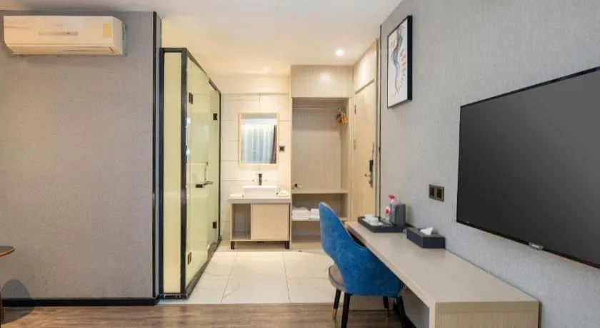 Borrman Hotel Dongguan Houjie Wanda Plaza Liaoxia Metro Station